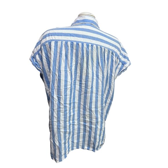 Old Navy Collared Rolled Sleeve Casual Button Down Shirt Sz XL Womens - Picture 6 of 8